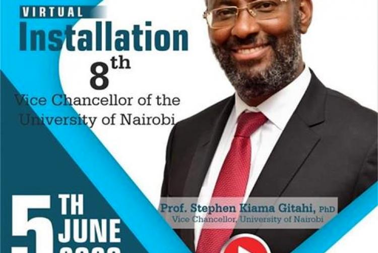 Prof. Stephen Kiama, University of Nairobi, 8th Vice Chancellor