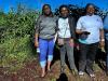From right, Patricia, Roselyne and Muthoni